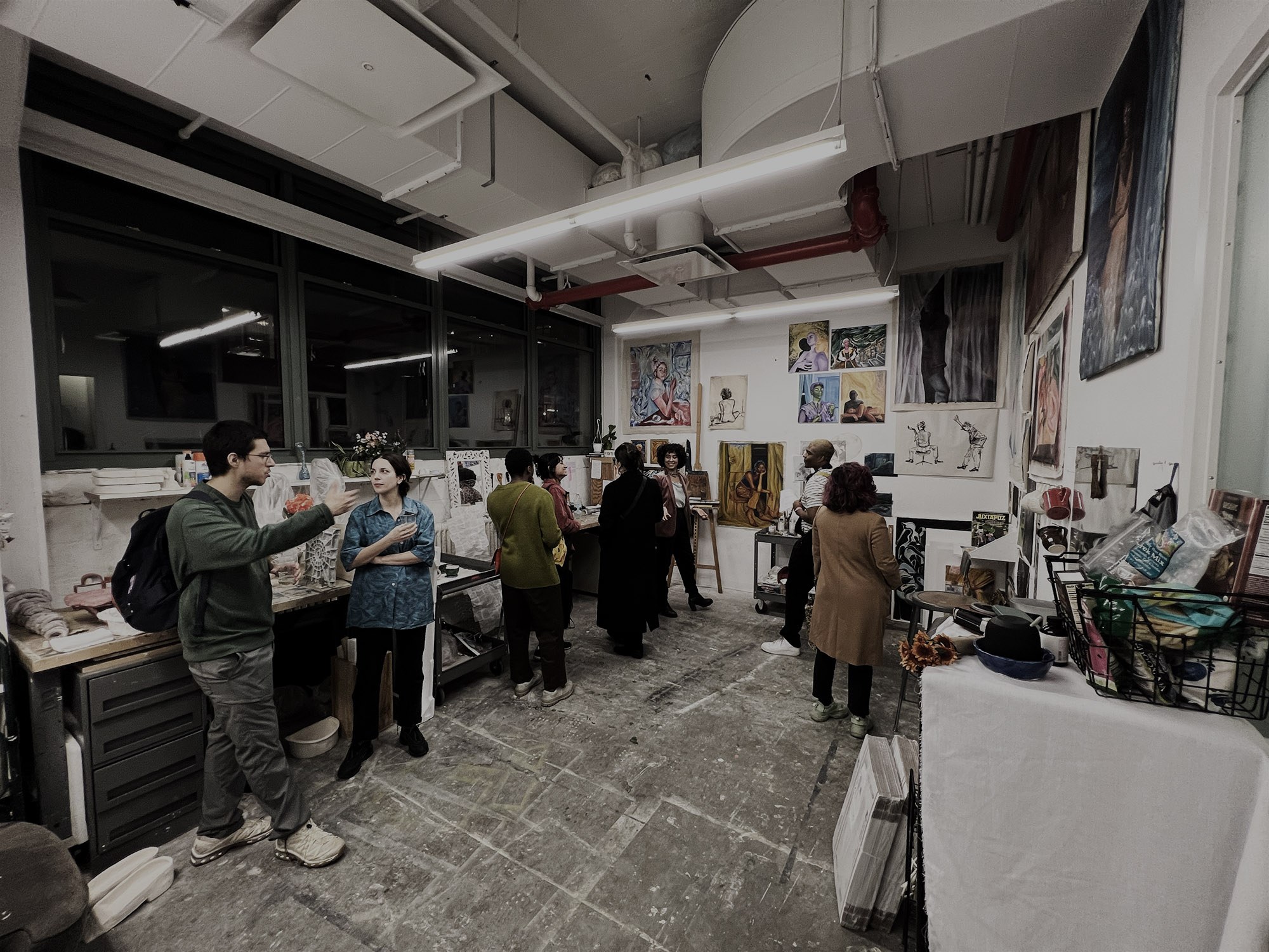 Spring 2023 Open Studios Hunter MFA in Studio Art