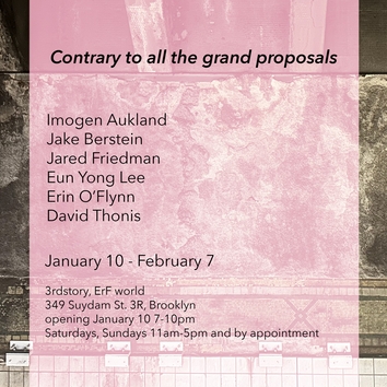 Contrary to all the grand proposals